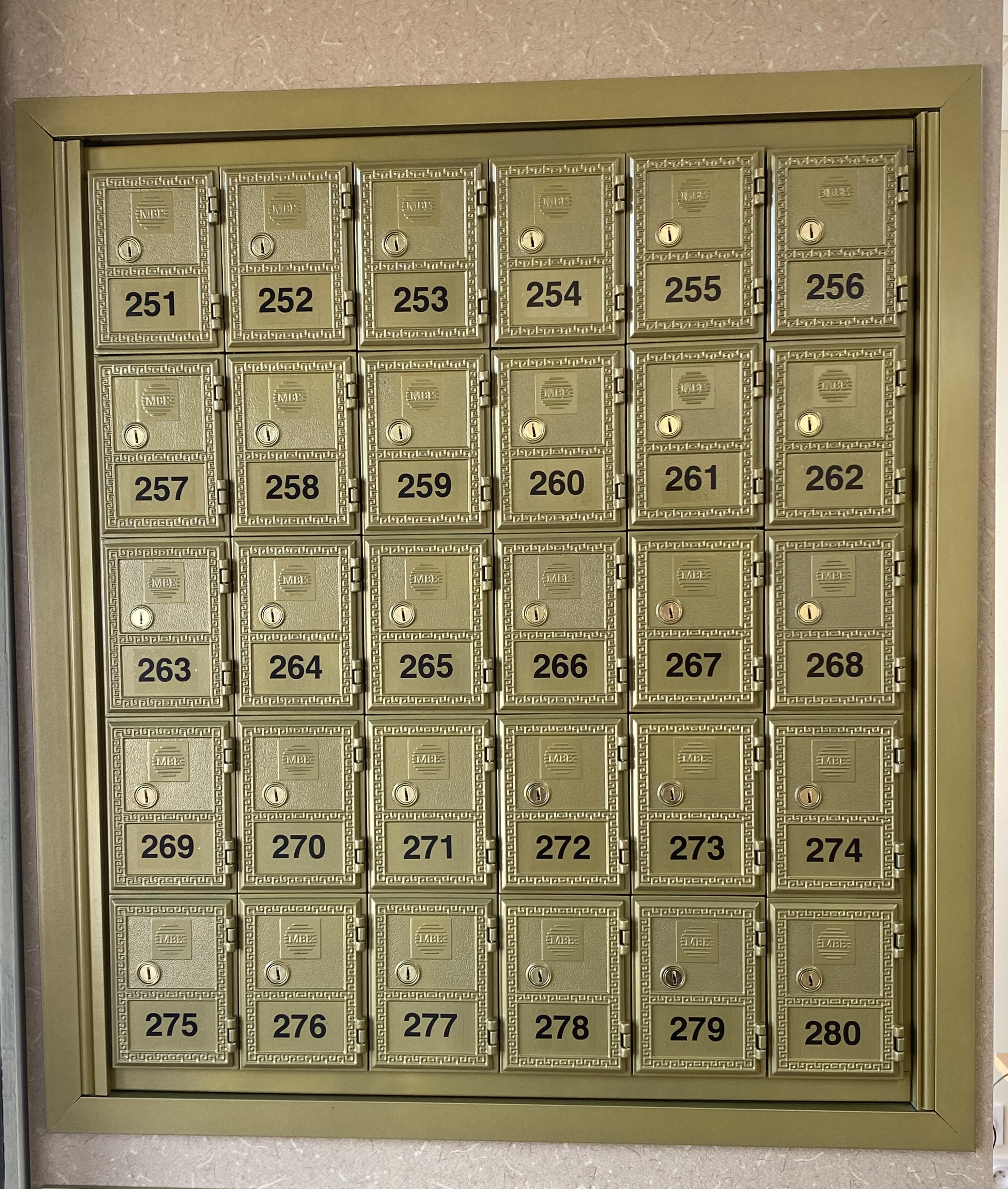 Boîtes aux lettres MBE Rodez