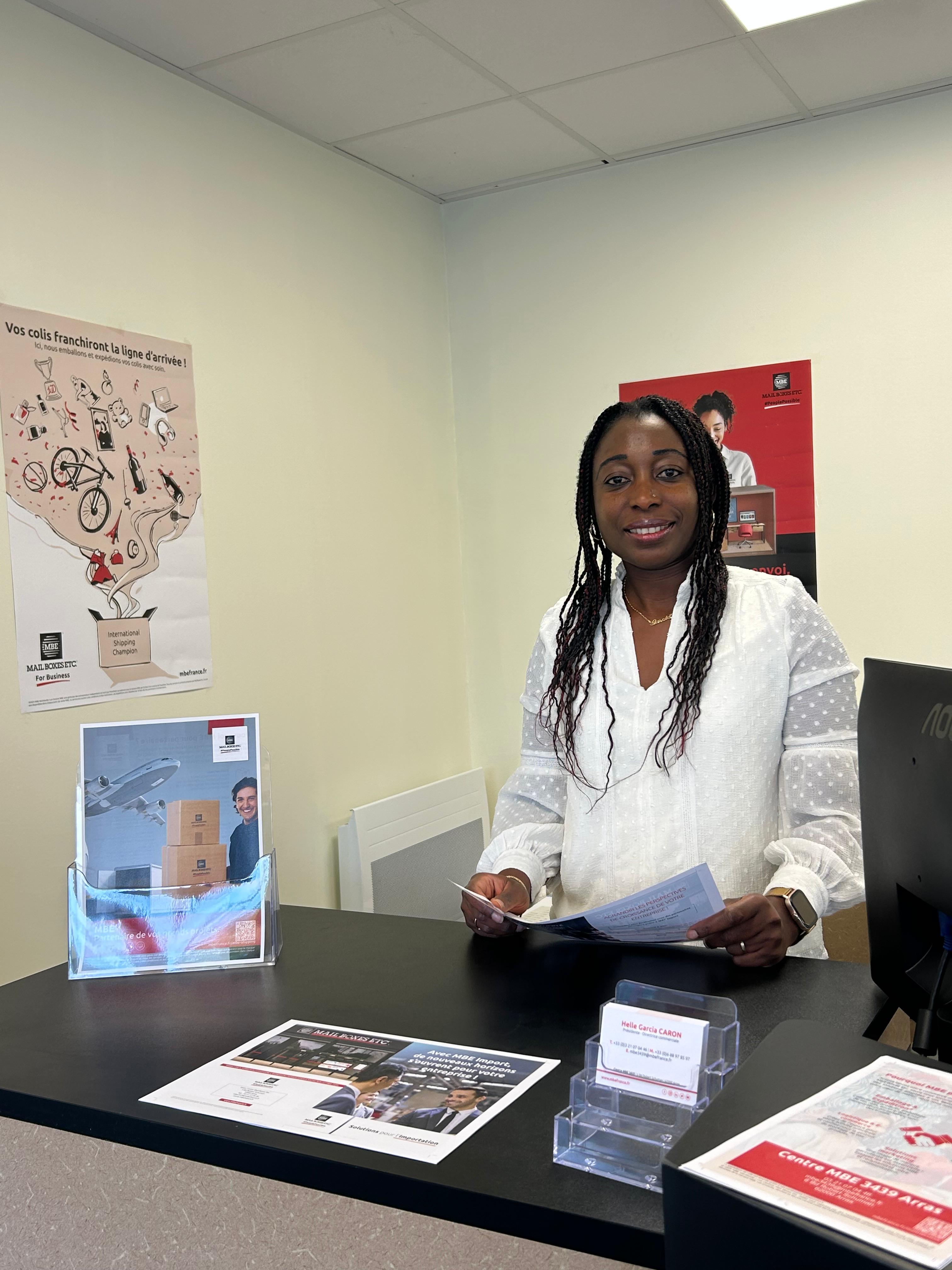 Franchisée MBE Arras portrait serré