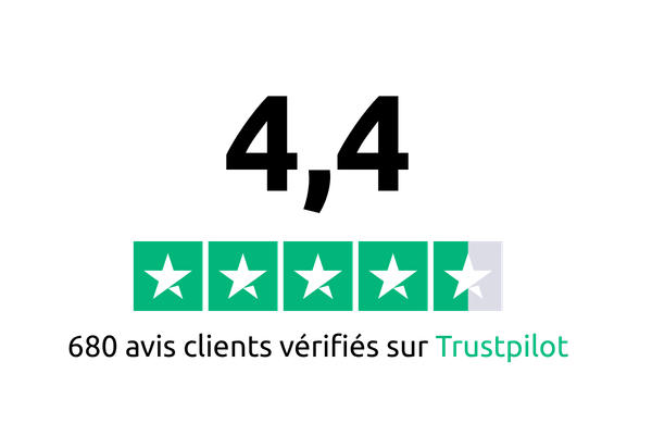 Note Trustpilot MBE avec avis clients vérifiés