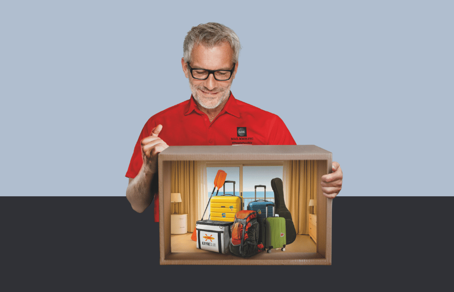 Shipping heavy luggage and bulky items